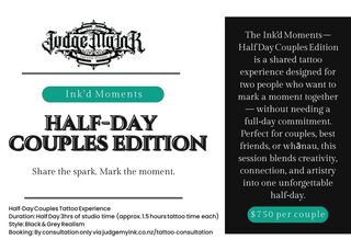 Ink'd Moments: Shared Half Day Experience for Two