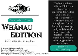 Bound By Ink - Whanau Edition